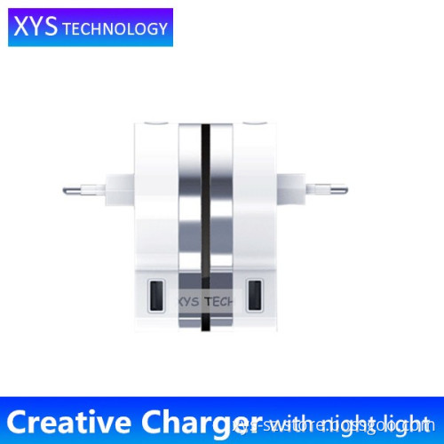 2016 New Product DIY Creative Small Bulb Design USB Travel Charger, QC2.0 Fast Charge Lamp Bulb Night Light USB Travel Charger/